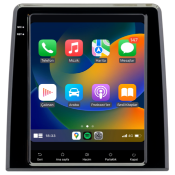 Renault Clio 5 Android Multimedya Sistemi 4/64+CarPlay