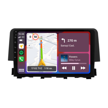 Honda Civic FC5 Android Multimedya Sistemi 4/64+CarPlay