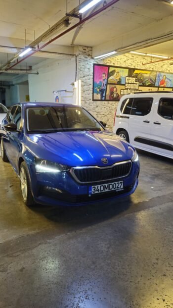 Skoda scala ambiyans aydınlatma